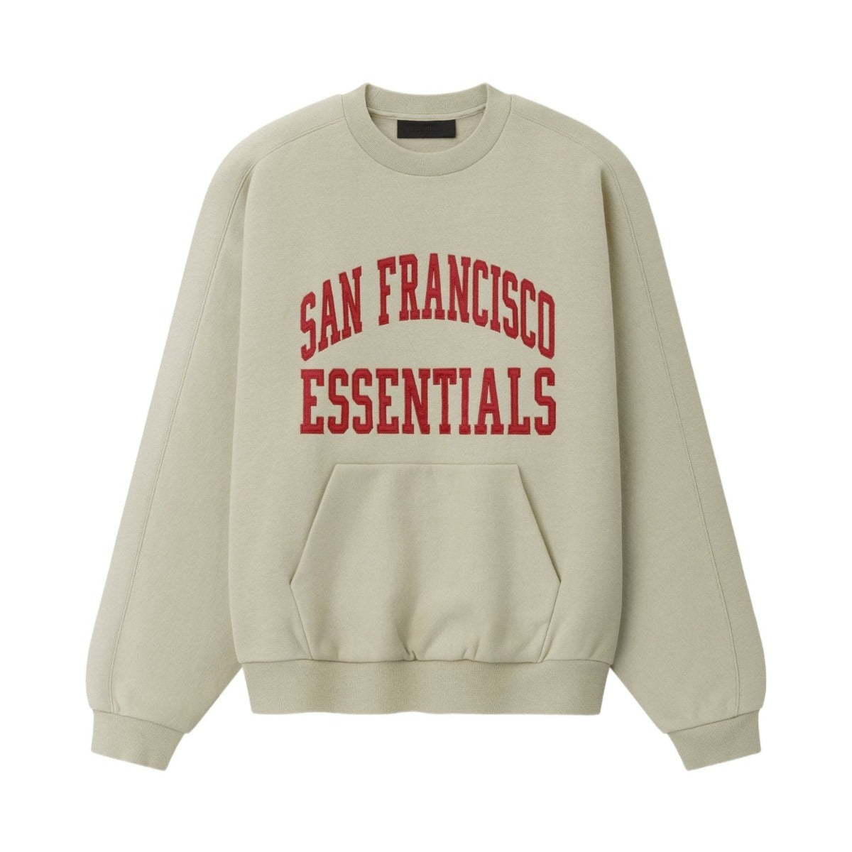 Fear of God Essentials 49ers 90s Relaxed Crewneck Sandstone - Im Your Wardrobe
