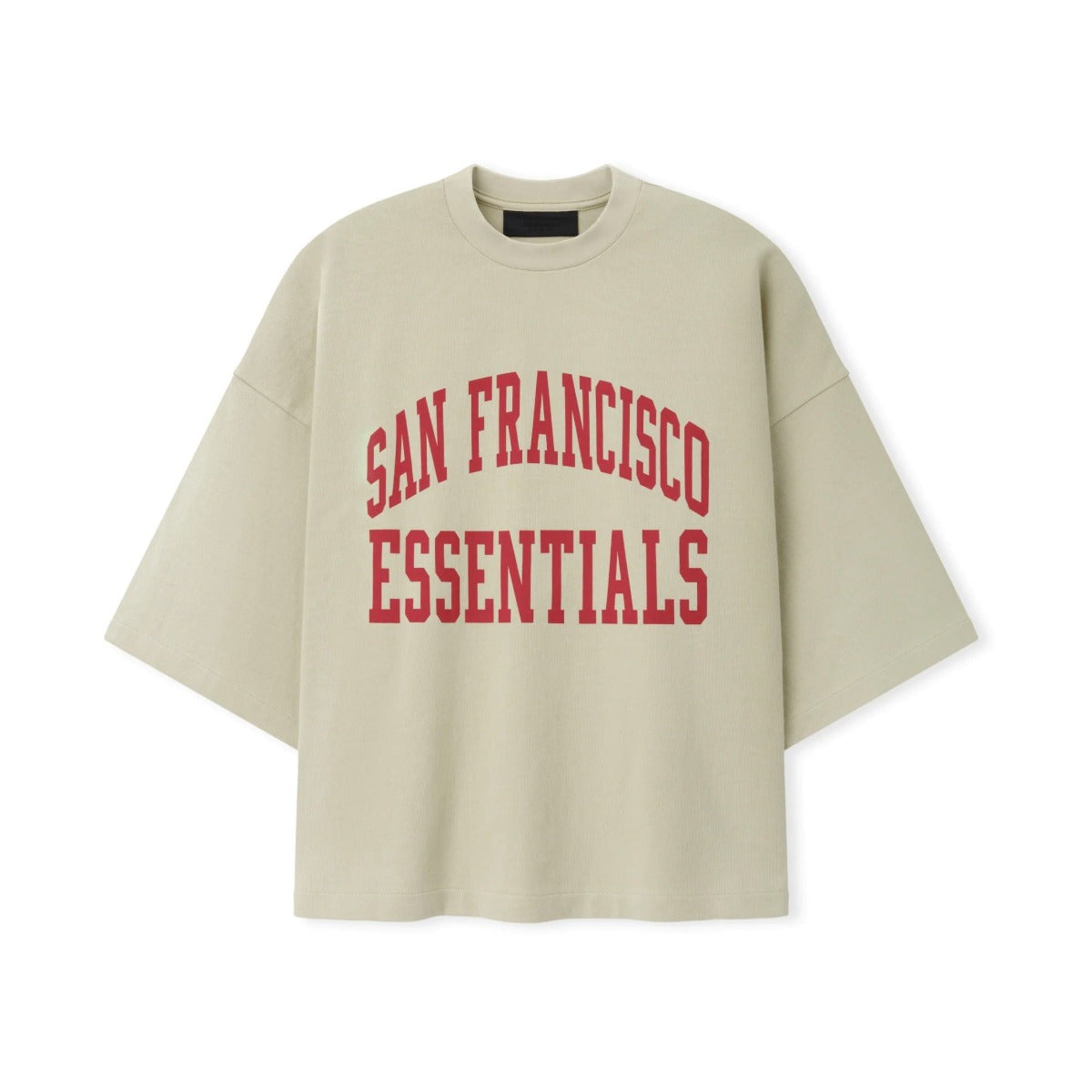 Fear of God Essentials 49ers Merch Tee Sandstone