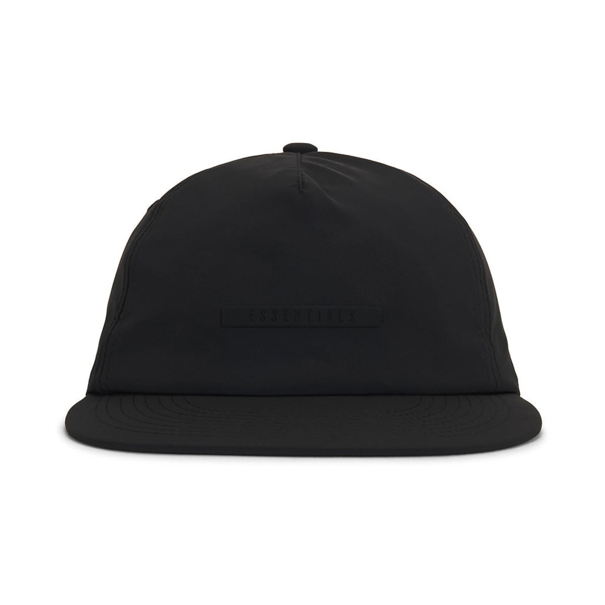 Fear of God Essentials 5 Panel Hat Vintage Black
