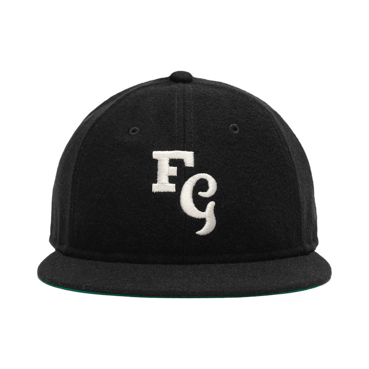 Fear of God Essentials 59FIFTY Retro Fitted Fg Cap Black (SS26) - Im Your Wardrobe
