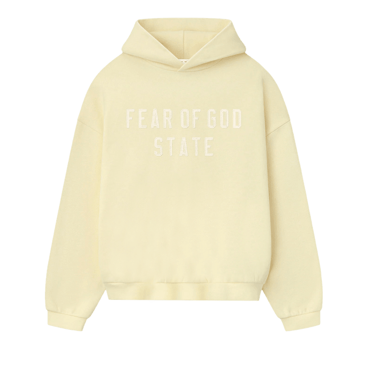 Fear of God Essentials 90s Hoodie Garden Yellow (FW25) - Im Your Wardrobe