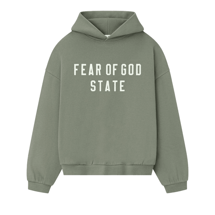 Fear of God Essentials 90s Hoodie Moss (FW25) - Im Your Wardrobe
