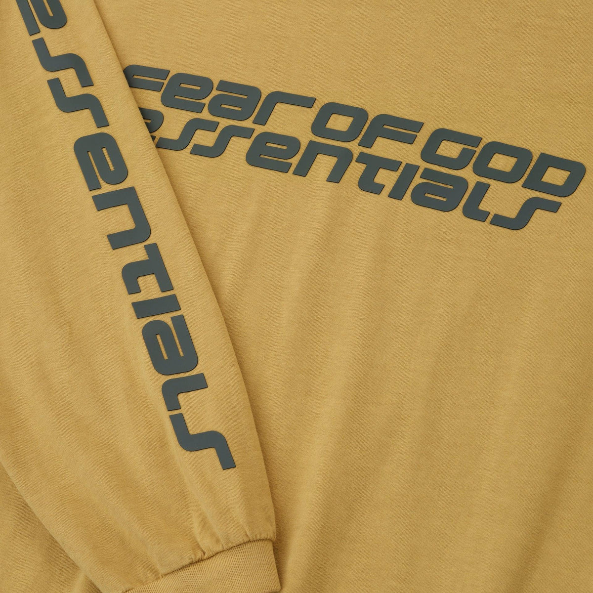 Fear of God Essentials 90's Long Sleeve Tee Canyon - Im Your Wardrobe