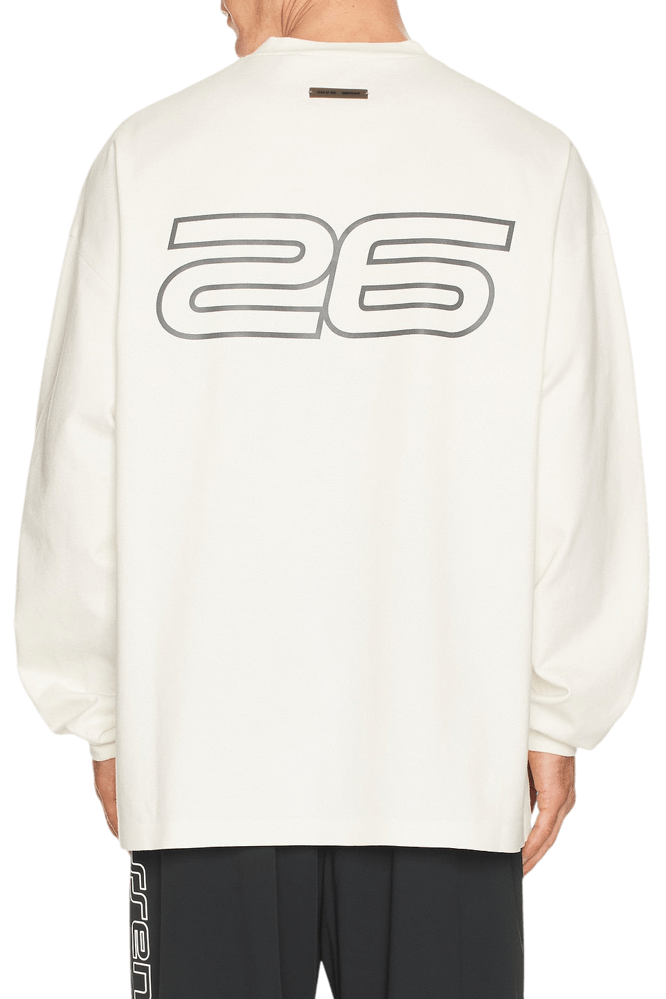 Fear of God Essentials 90's Long Sleeve Tee Ivory - Im Your Wardrobe