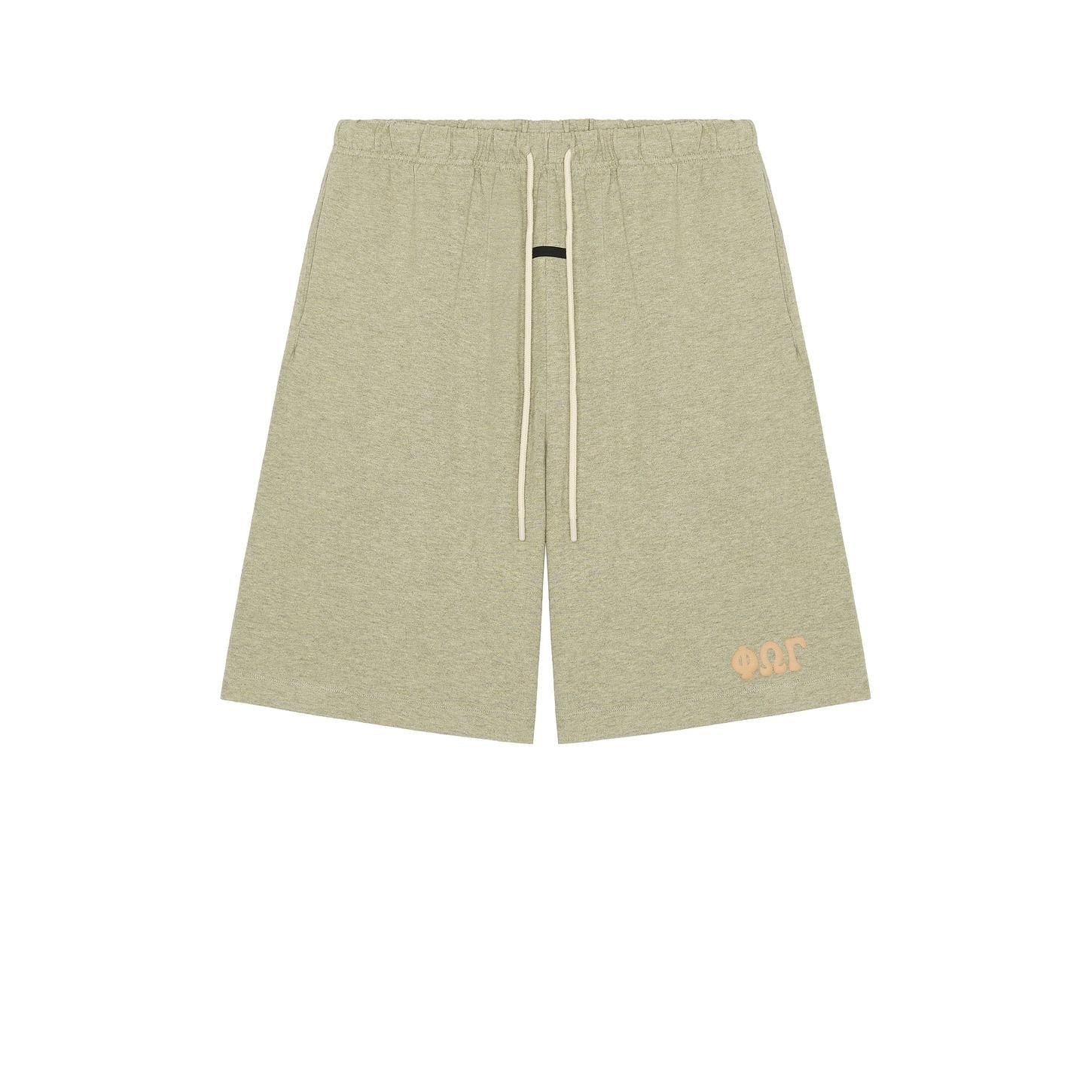 Fear of God Essentials 90's Short Washed Seal Heather - Im Your Wardrobe