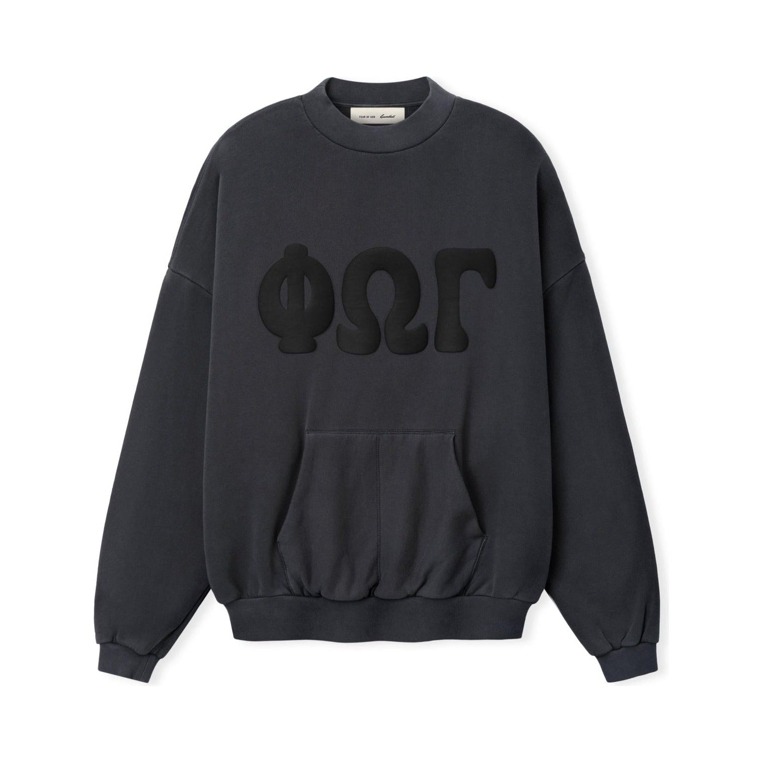 Fear of God Essentials 90s Sweatshirt Washed Iron Grey - Im Your Wardrobe