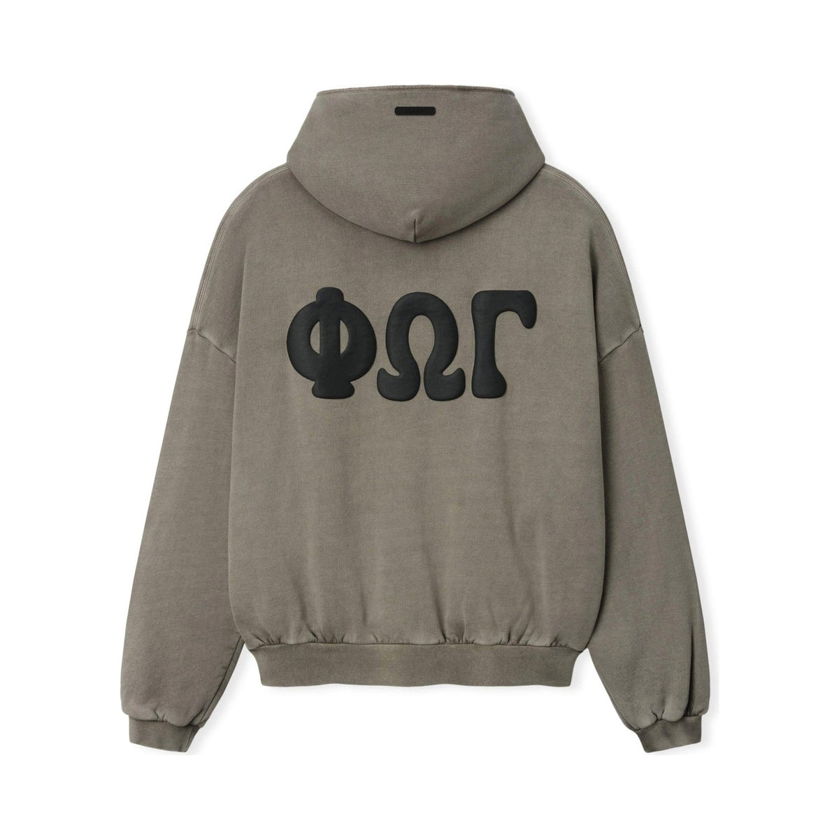 Fear of God Essentials 90s Zip-Up Hoodie Washed Seal - Im Your Wardrobe