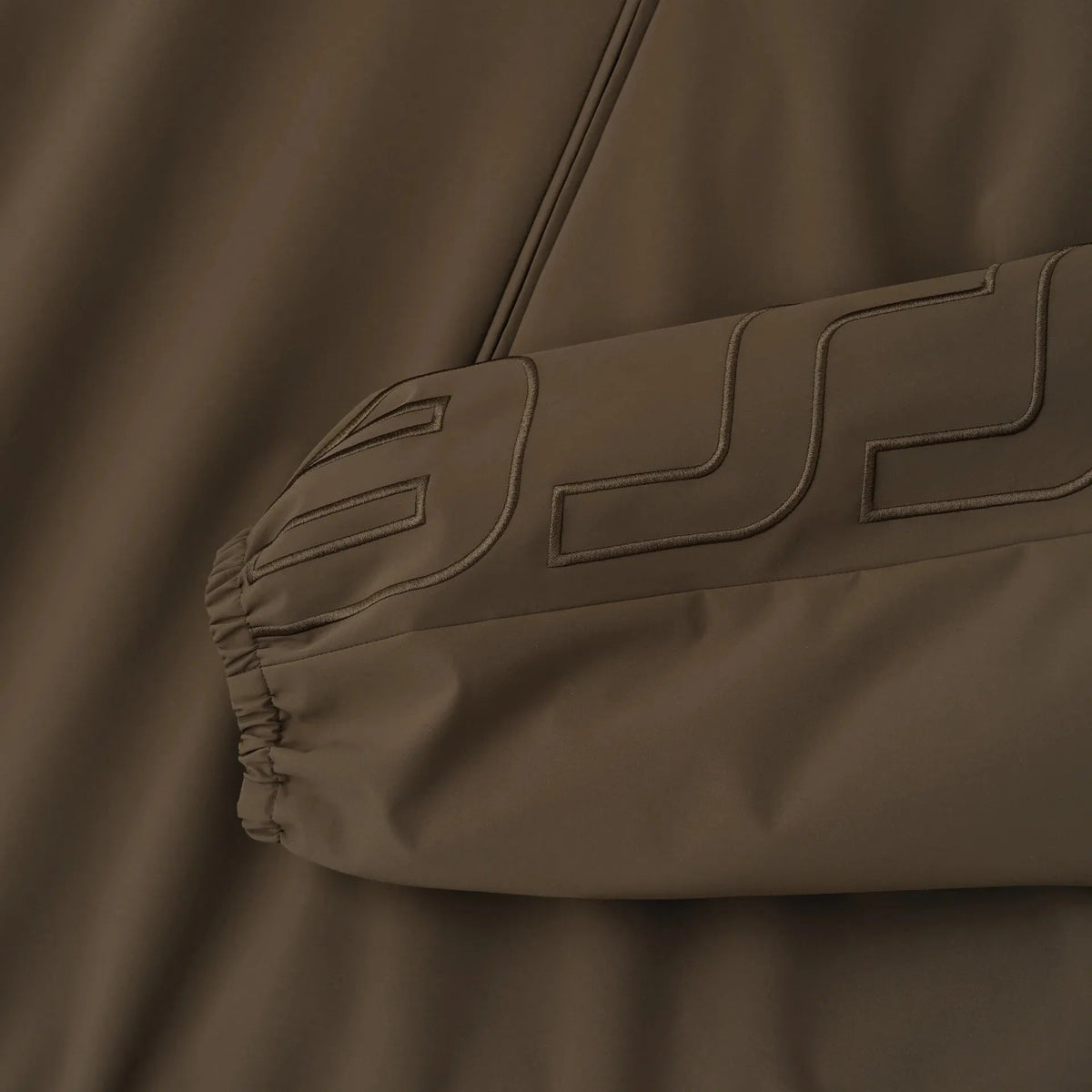 Fear Of God Essentials Active Trace Half Zip Track Jacket Brown - Im Your Wardrobe