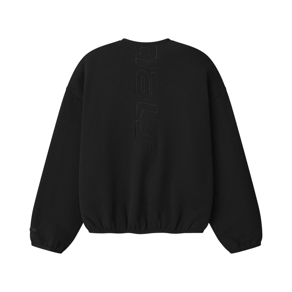 Fear of God Essentials Active Trace Modern Crewneck Sweatshirt Vintage Black (SS26) - Im Your Wardrobe