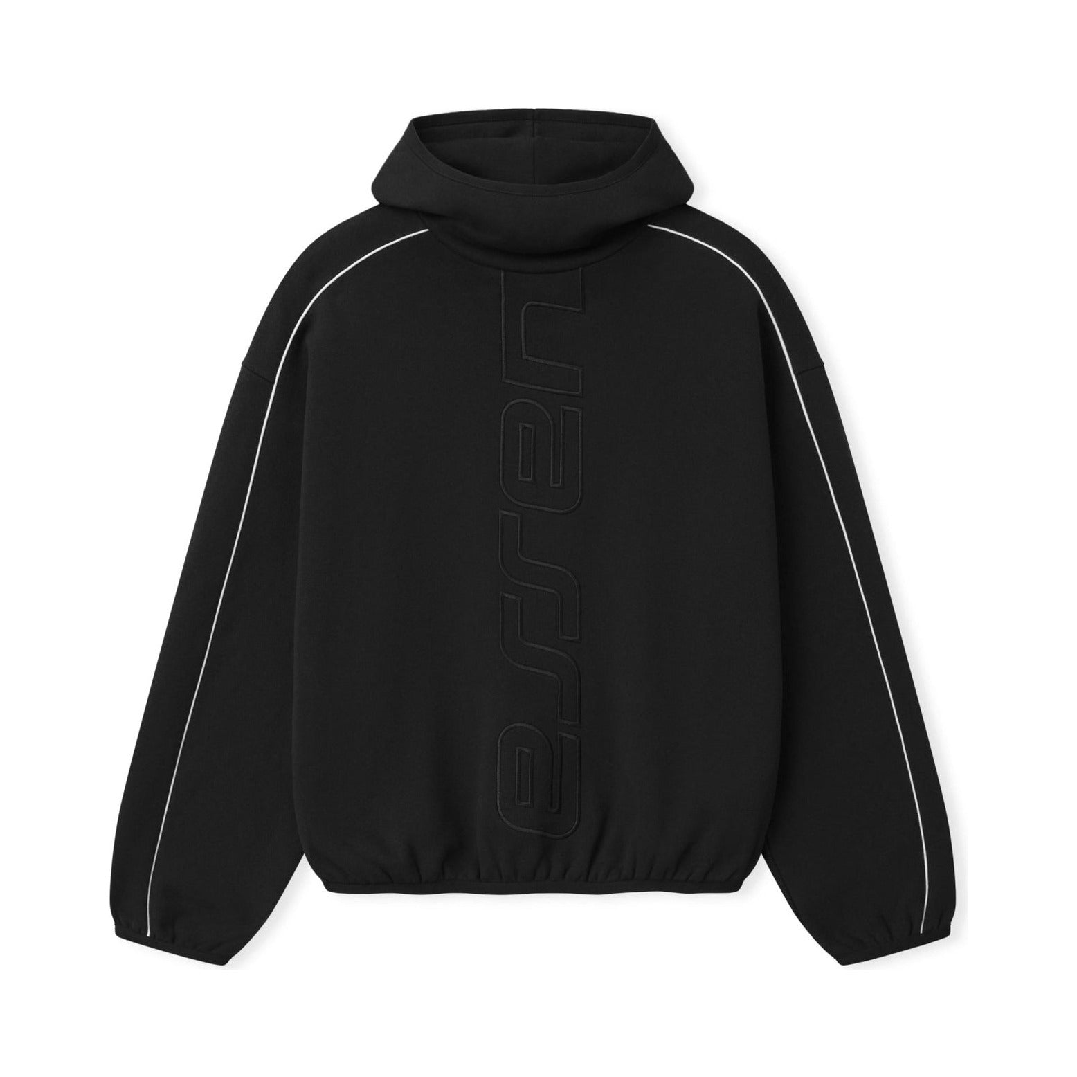 Fear of God Essentials Active Trace Modern Fleece Hoodie Vintage Black - Im Your Wardrobe