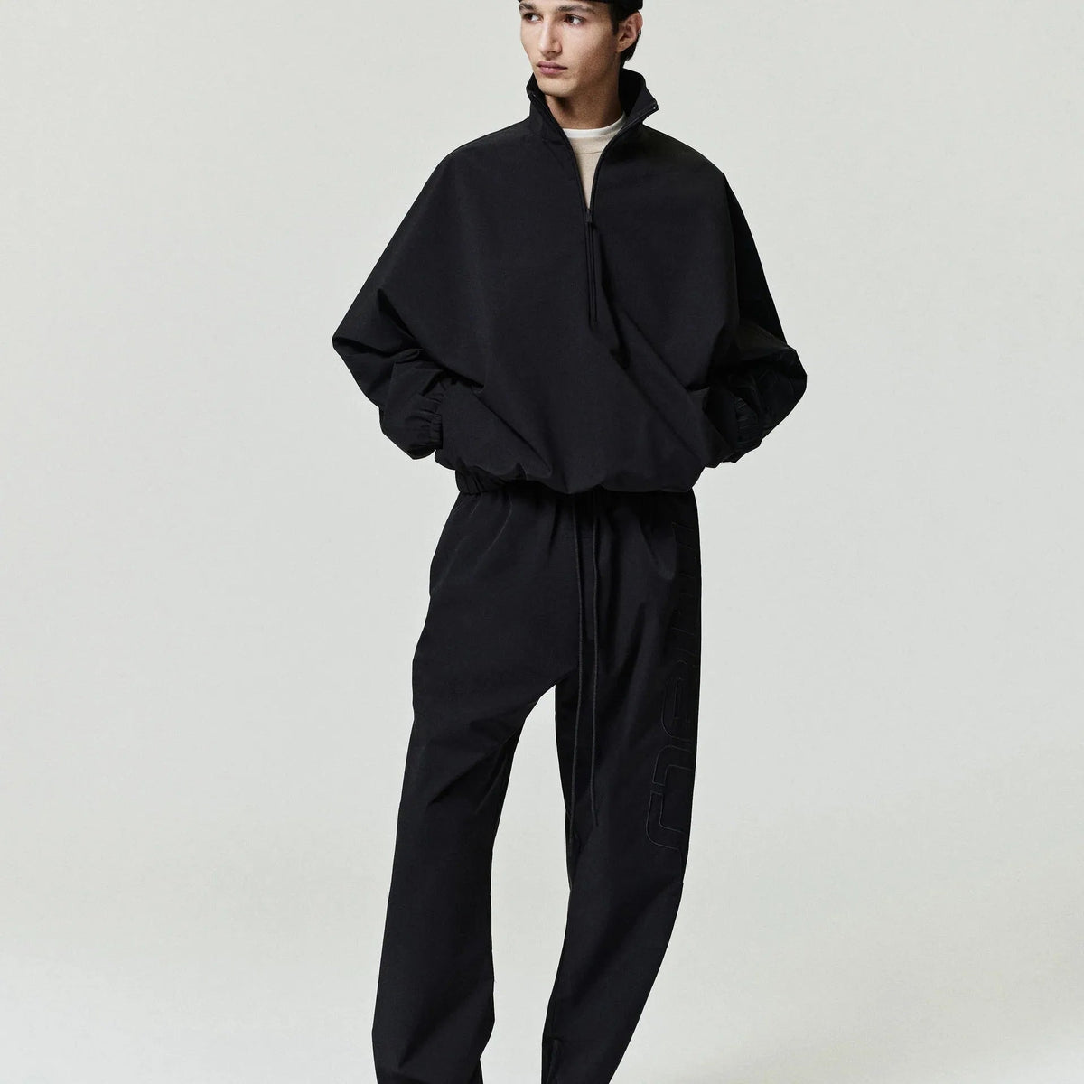 Fear Of God Essentials Active Trace Track Pant Vintage Black - Im Your Wardrobe