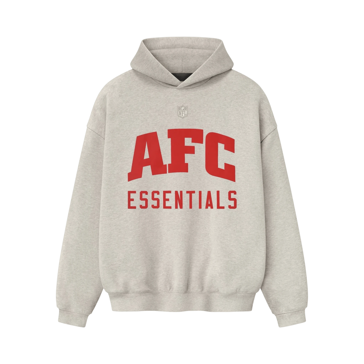 Fear of God Essentials American Sport Hoodie Heather Stone - Im Your Wardrobe