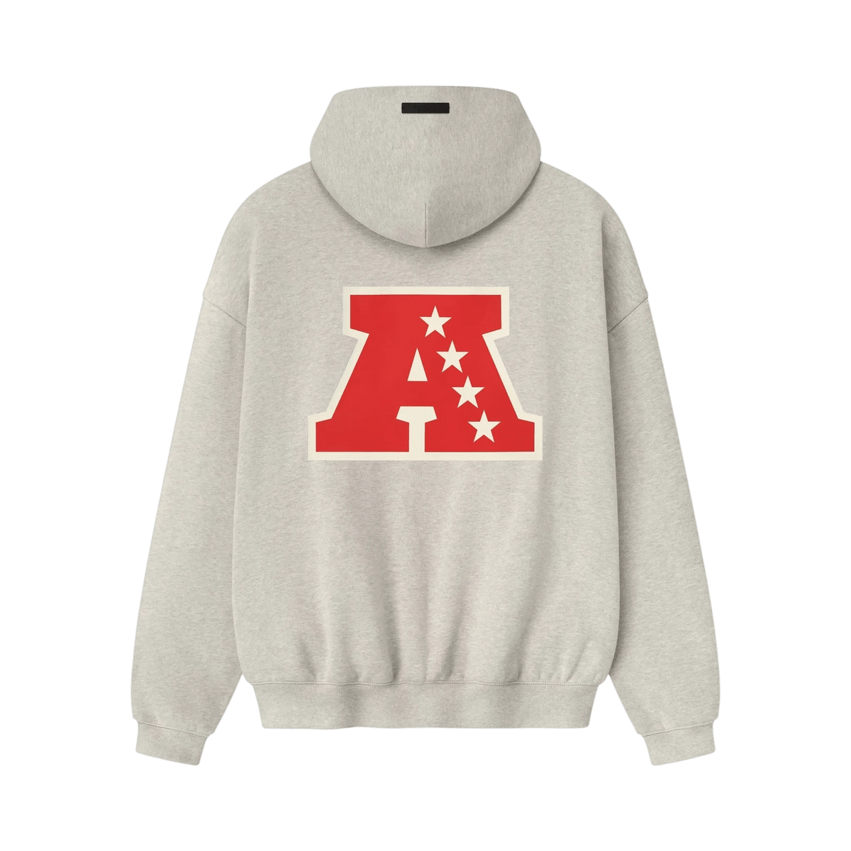 Fear of God Essentials American Sport Hoodie Heather Stone - Im Your Wardrobe