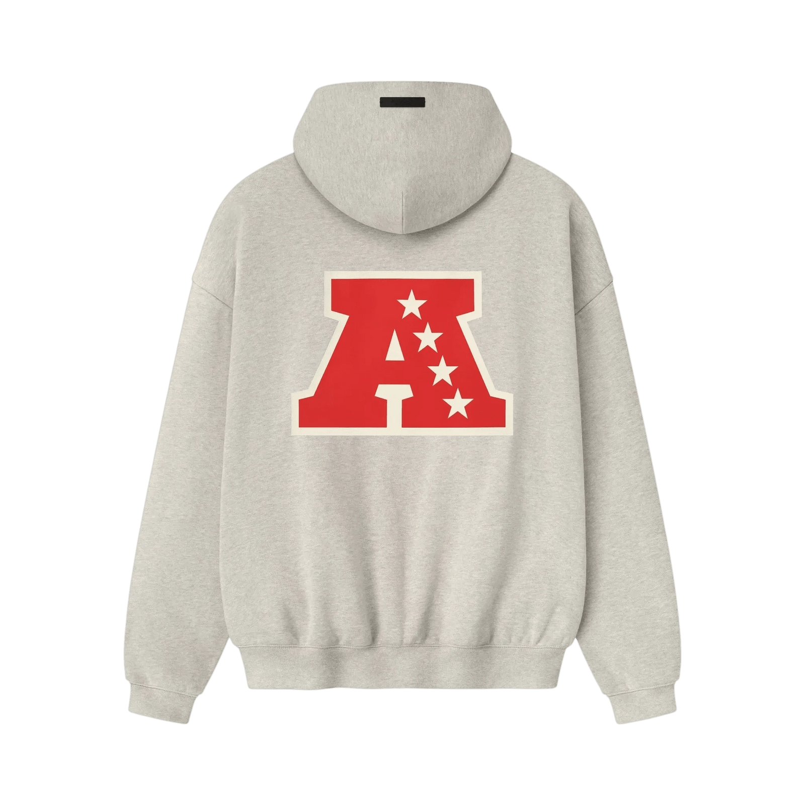 Fear of God Essentials American Sport Hoodie Heather Stone - Im Your Wardrobe