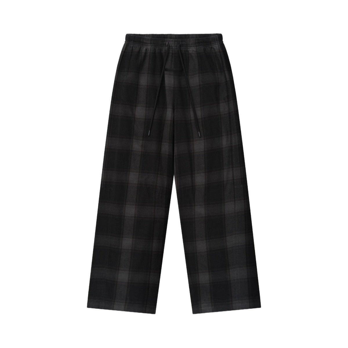 Fear of God Essentials Articulated Lounge Pant Overdyed Vintage Black Plaid - Im Your Wardrobe