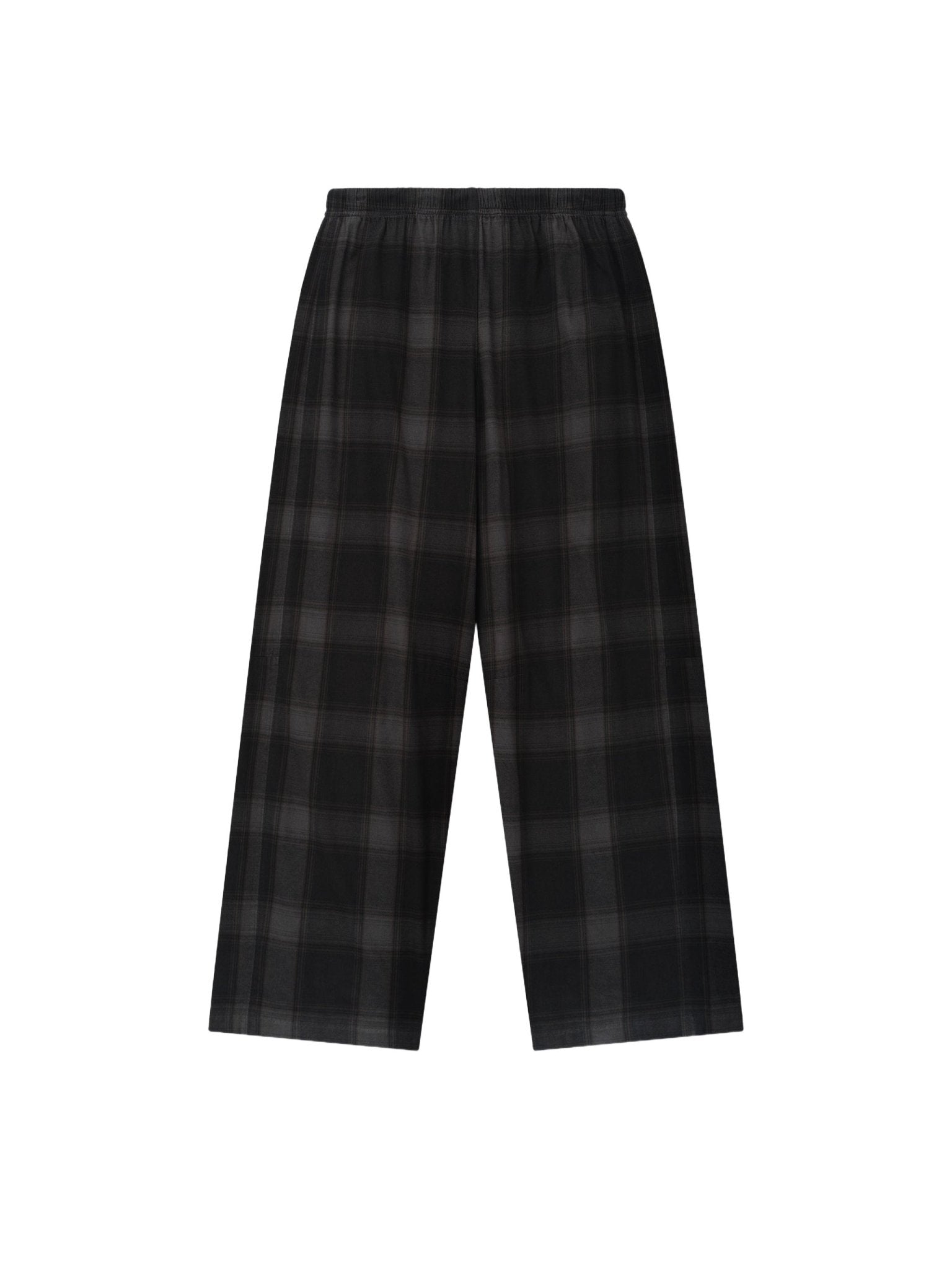 Fear of God Essentials Articulated Lounge Pant Overdyed Vintage Black Plaid - Im Your Wardrobe