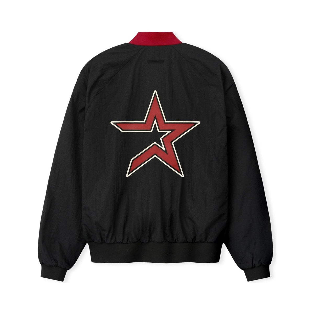 Fear of God Essentials Astros Half Zip Pullover Black - Im Your Wardrobe
