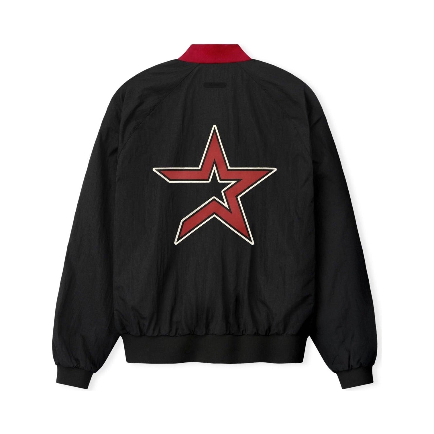 Fear of God Essentials Astros Half Zip Pullover Black - Im Your Wardrobe