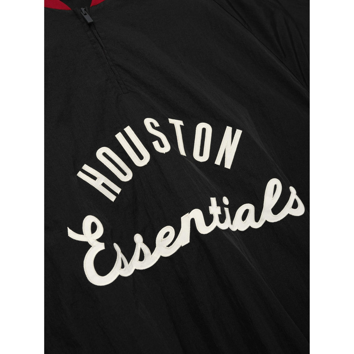 Fear of God Essentials Astros Half Zip Pullover Black - Im Your Wardrobe