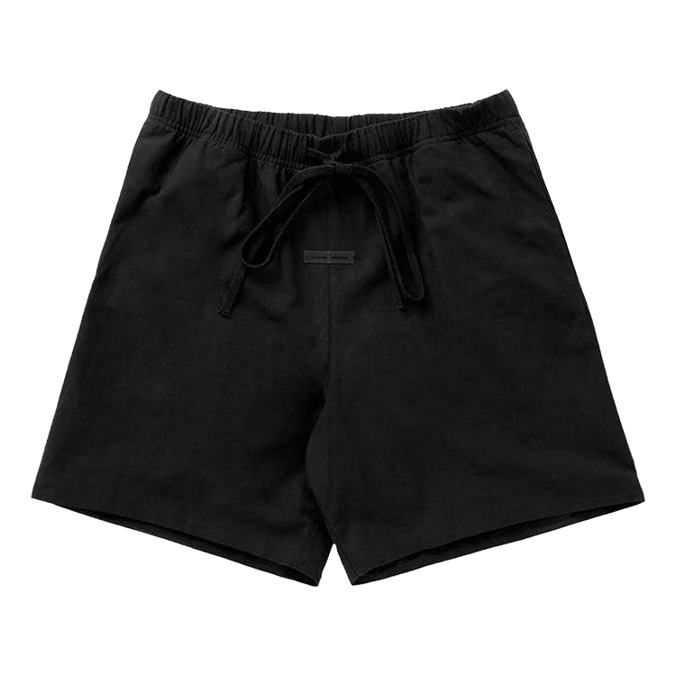 Fear of God Essentials Basketball Jersey Short Jet Black (FW25) - Im Your Wardrobe