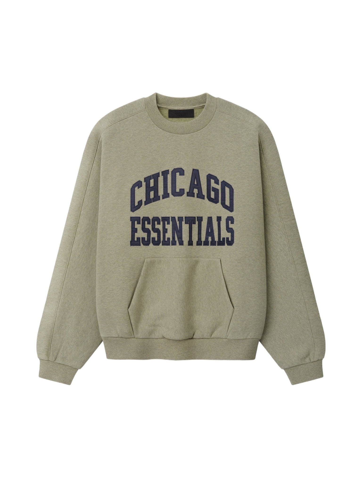 Fear of God Essentials Bears 90s Relaxed Crewneck Seal Heather - Im Your Wardrobe