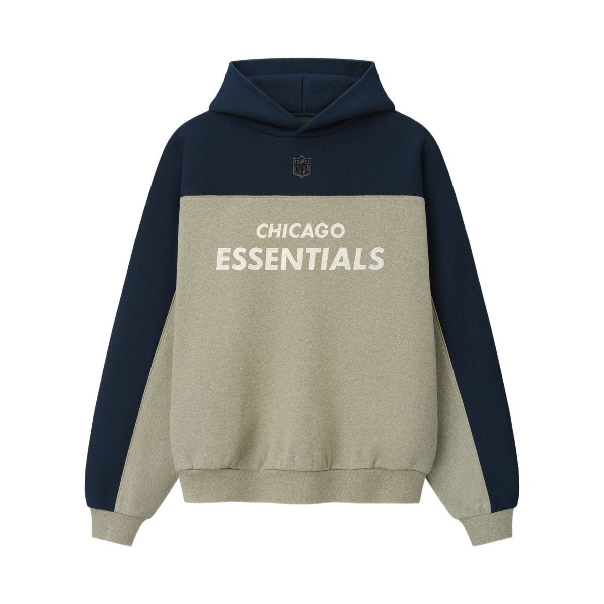 Fear of God Essentials Bears 90s Relaxed Hoodie Seal Heather - Im Your Wardrobe