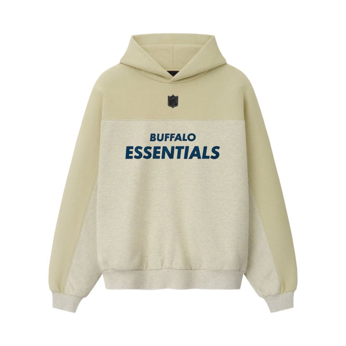 Fear of God Essentials Bills 90s Relaxed Hoodie Vanilla Heather - Im Your Wardrobe