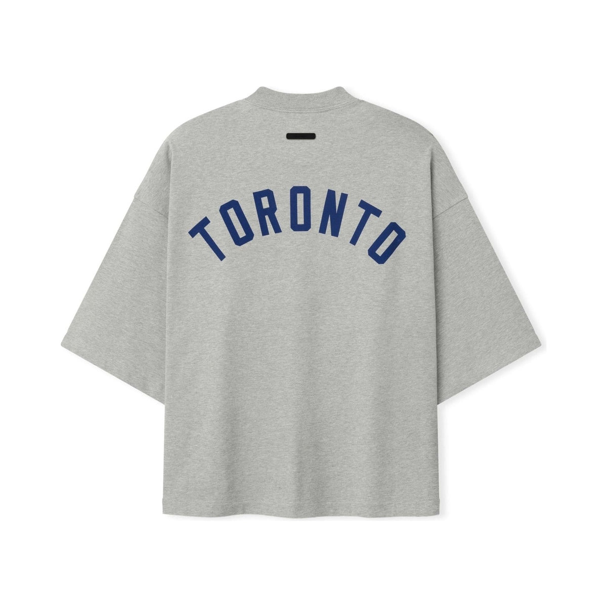 Fear of God Essentials Blue Jays Merch Tee Concrete Heather - Im Your Wardrobe