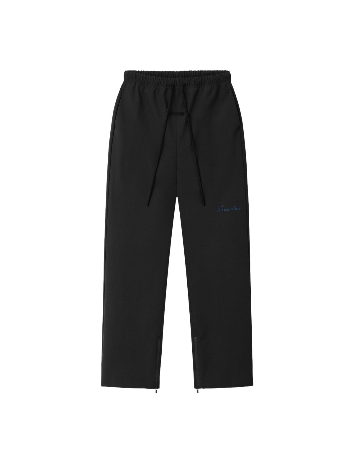 Fear of God Essentials Bonded Nylon Signature Classic Track Pant Black - Im Your Wardrobe