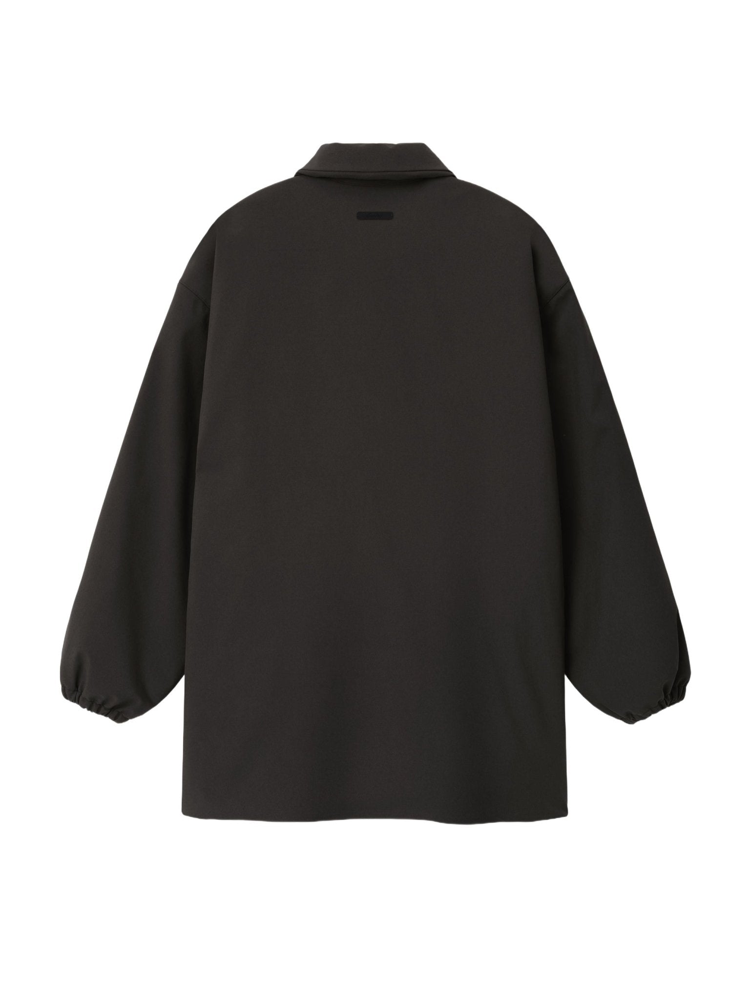Fear of God Essentials Bonded Nylon Signature Filled Barn Jacket Ink Black - Im Your Wardrobe