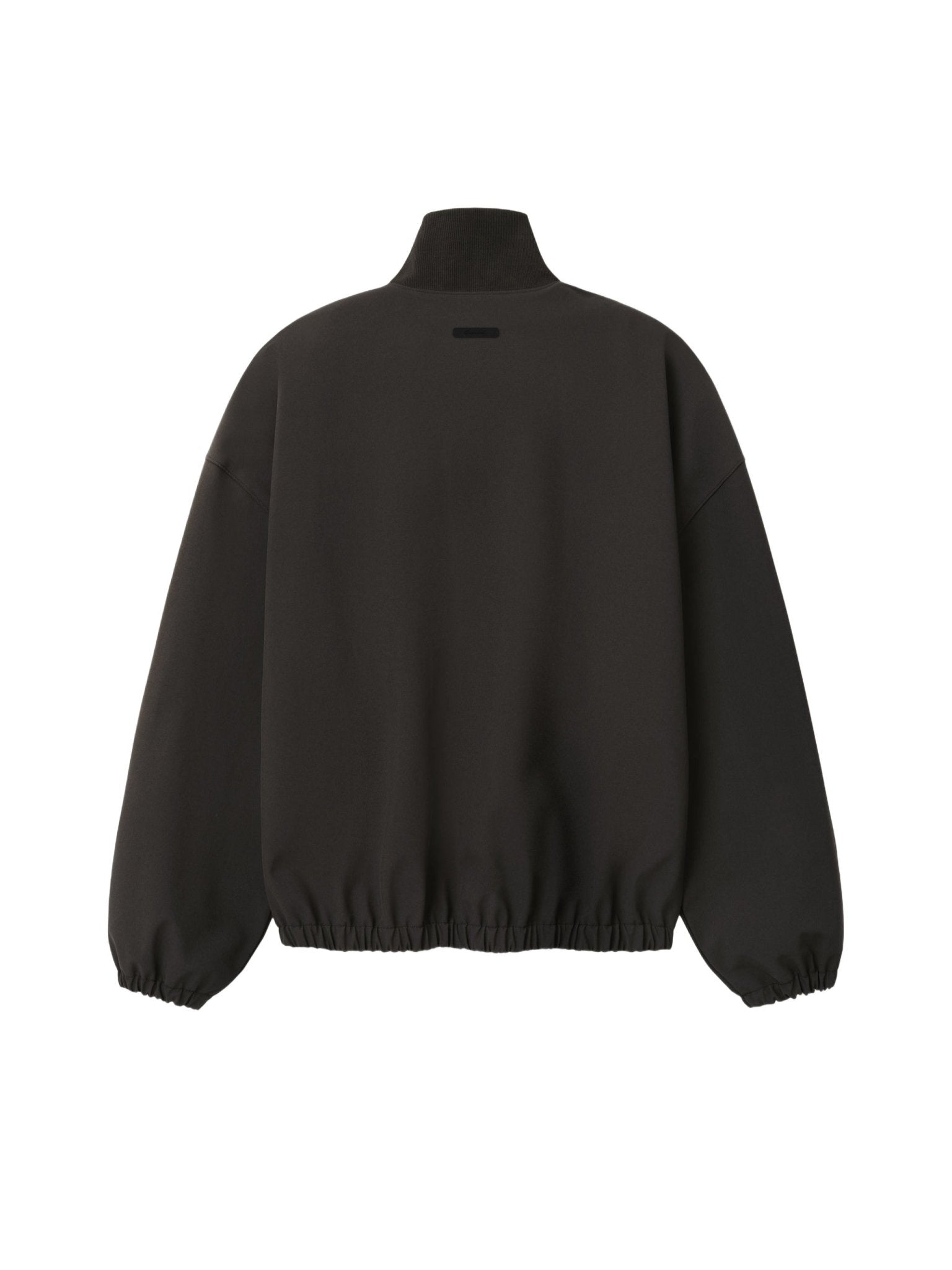 Fear of God Essentials Bonded Nylon Signature Full Zip Track Jacket Ink Black - Im Your Wardrobe