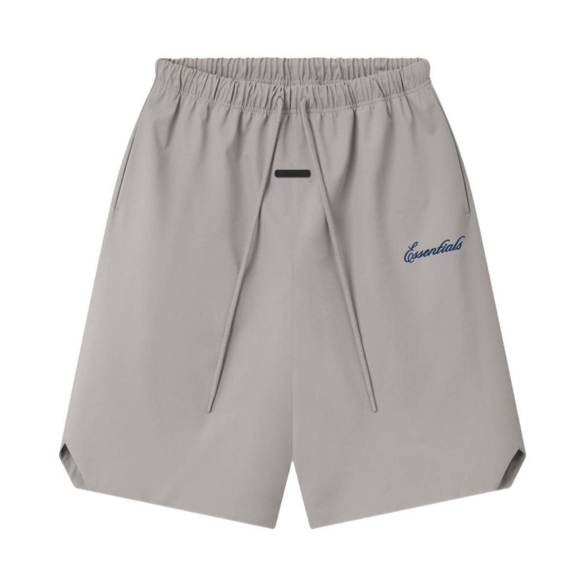 Fear of God Essentials Bonded Nylon Signature Relaxed Short W/ Slit Stone - Im Your Wardrobe