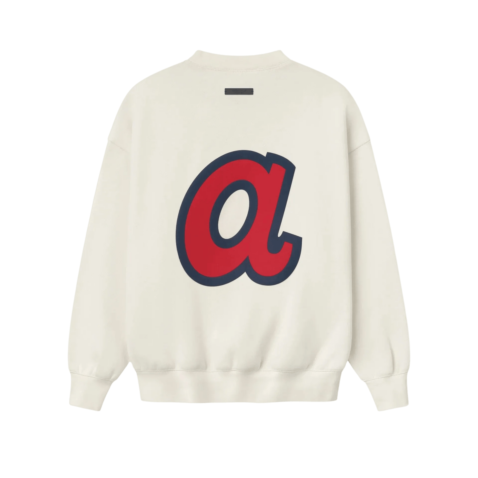 Fear of God Essentials Braves Sport Crewneck Cream White - Im Your Wardrobe