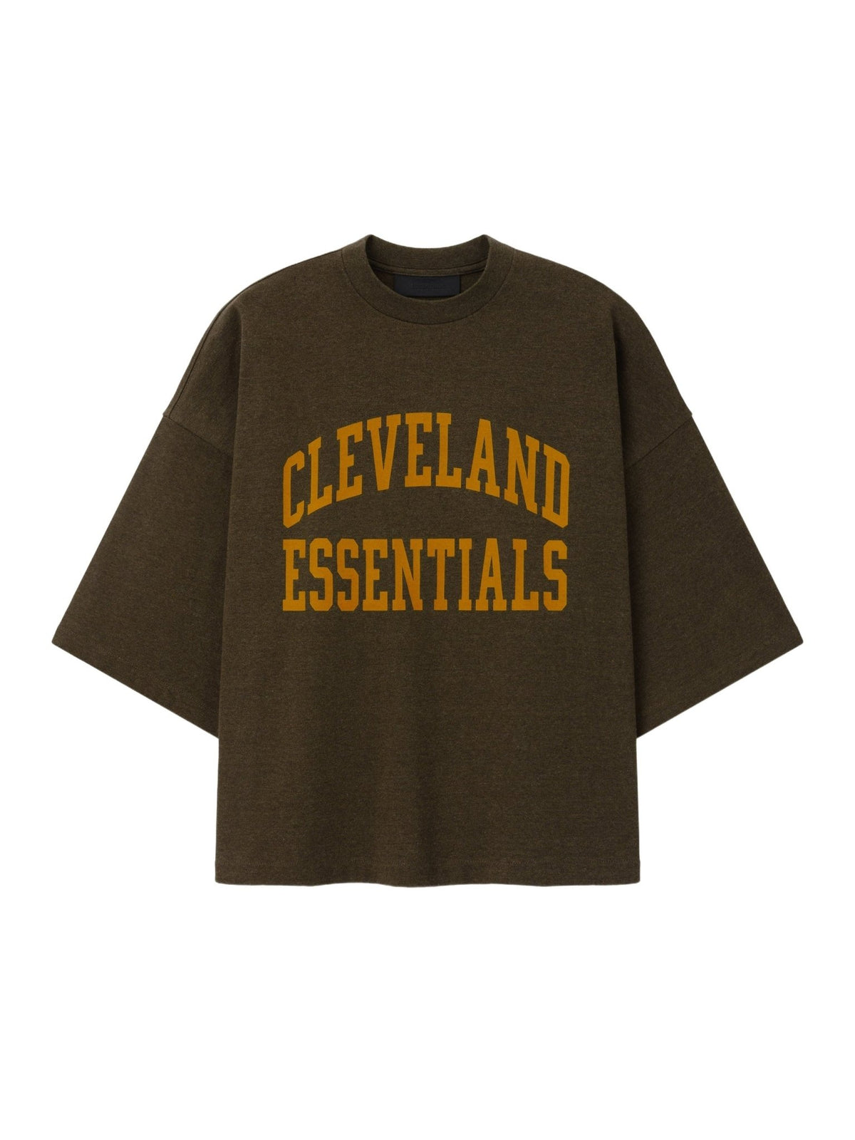 Fear of God Essentials Browns Merch Tee Wood Heather - Im Your Wardrobe