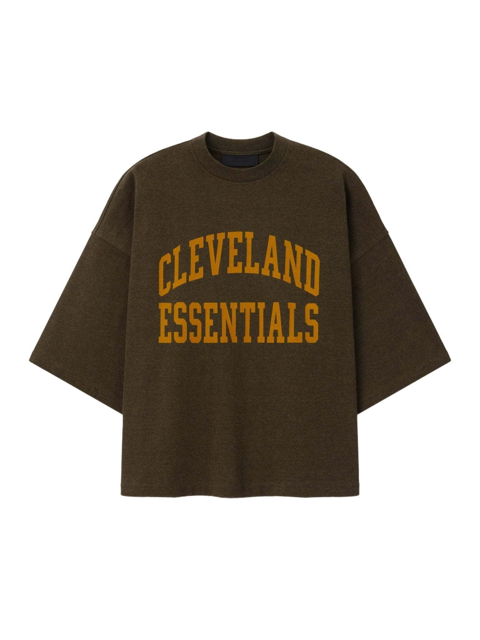 Fear of God Essentials Browns Merch Tee Wood Heather - Im Your Wardrobe