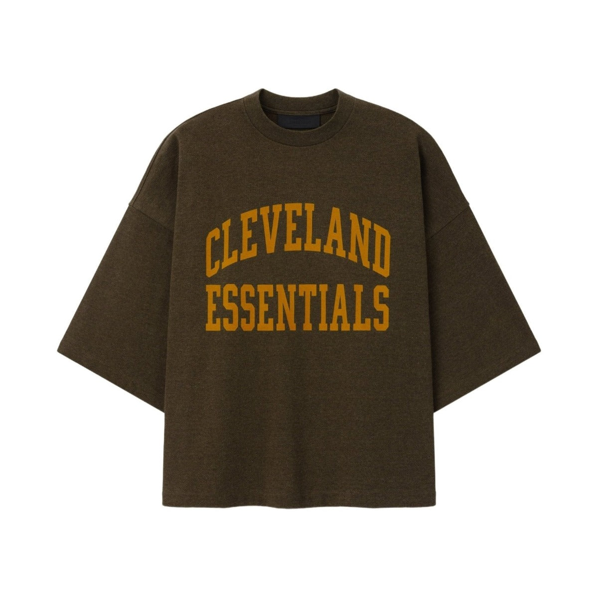 Fear of God Essentials Browns Merch Tee Wood Heather - Im Your Wardrobe
