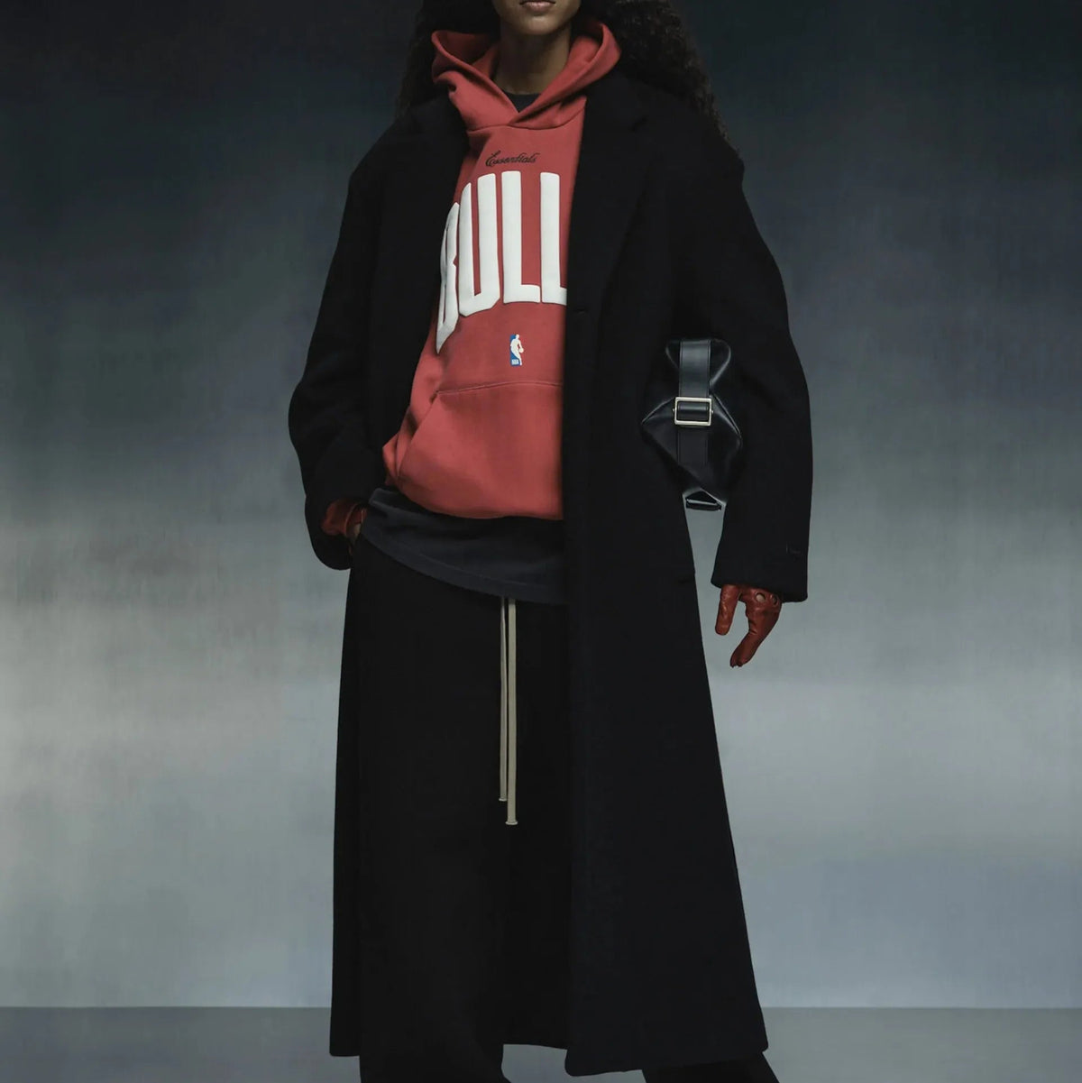 Fear of God Essentials Bulls 90s Hoodie Red - Im Your Wardrobe