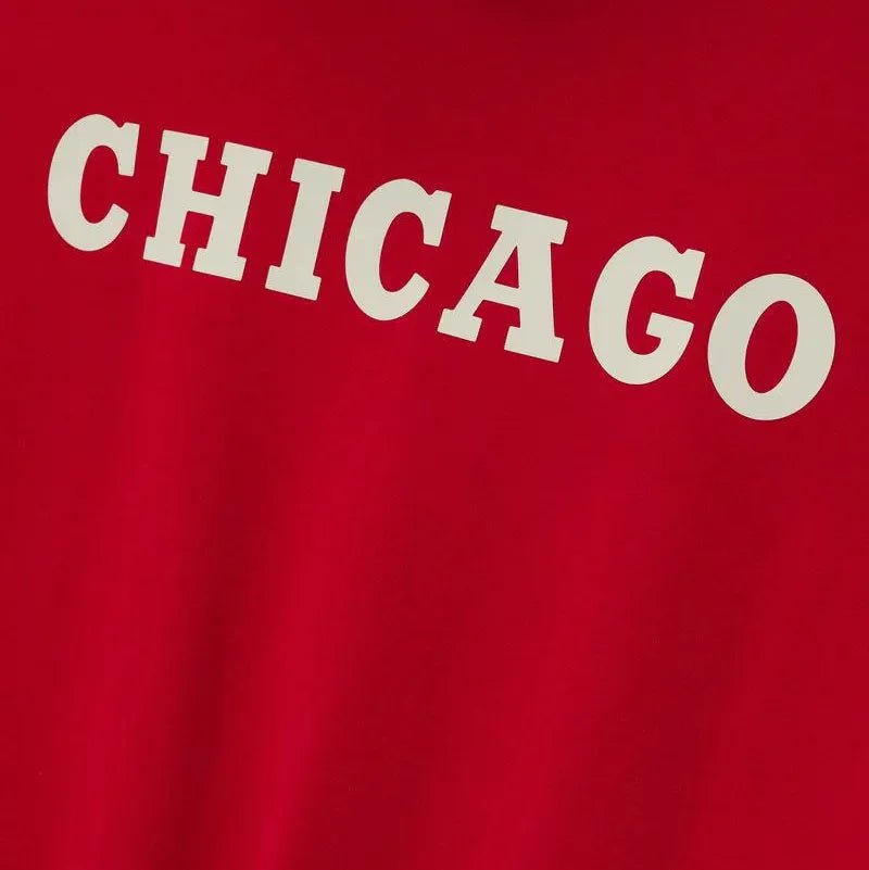 Fear of God Essentials Bulls Sport Hoodie Red/Concrete Heather - Im Your Wardrobe