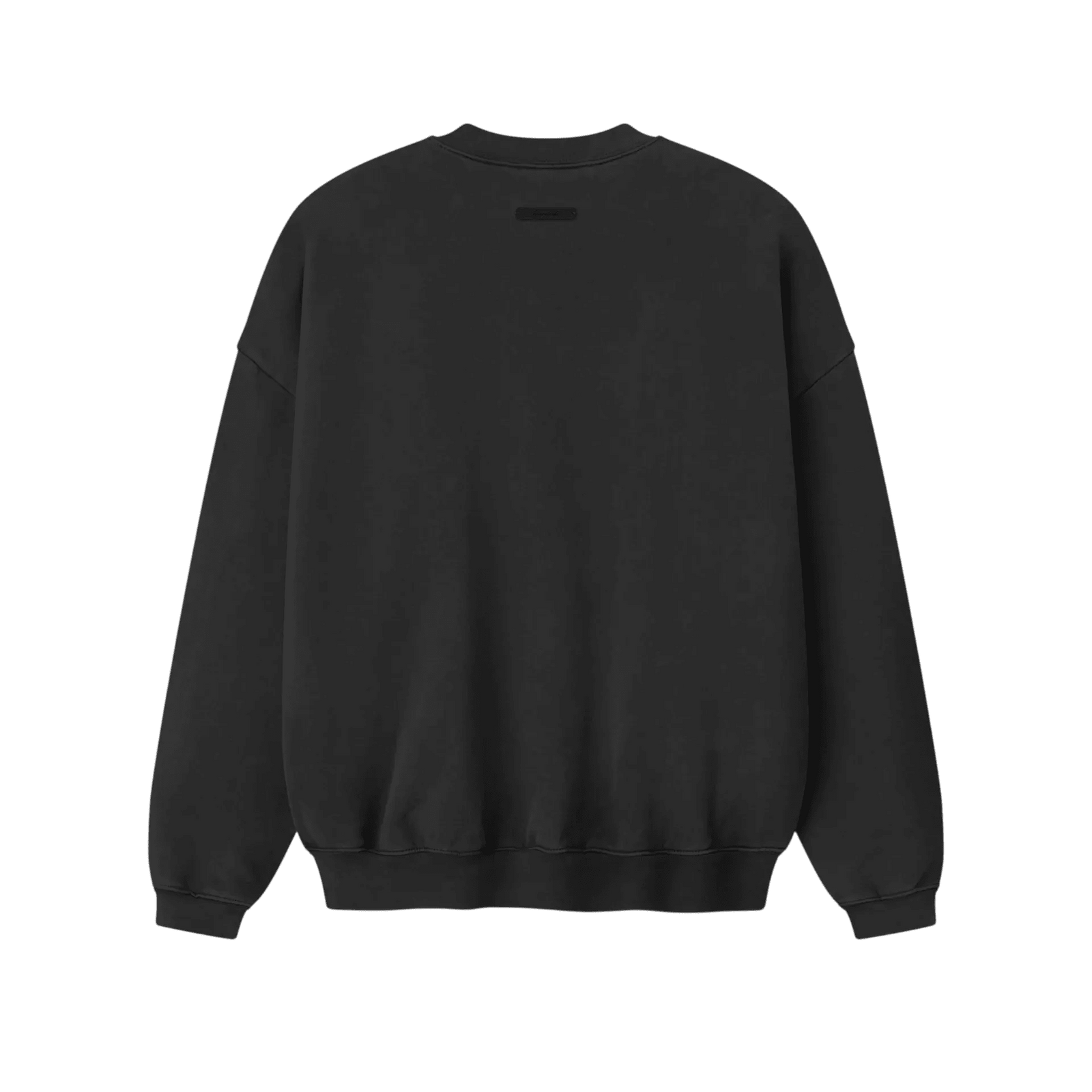 Fear Of God Essentials Campus 90s Crewneck Sweatshirt Faded Black - Im Your Wardrobe