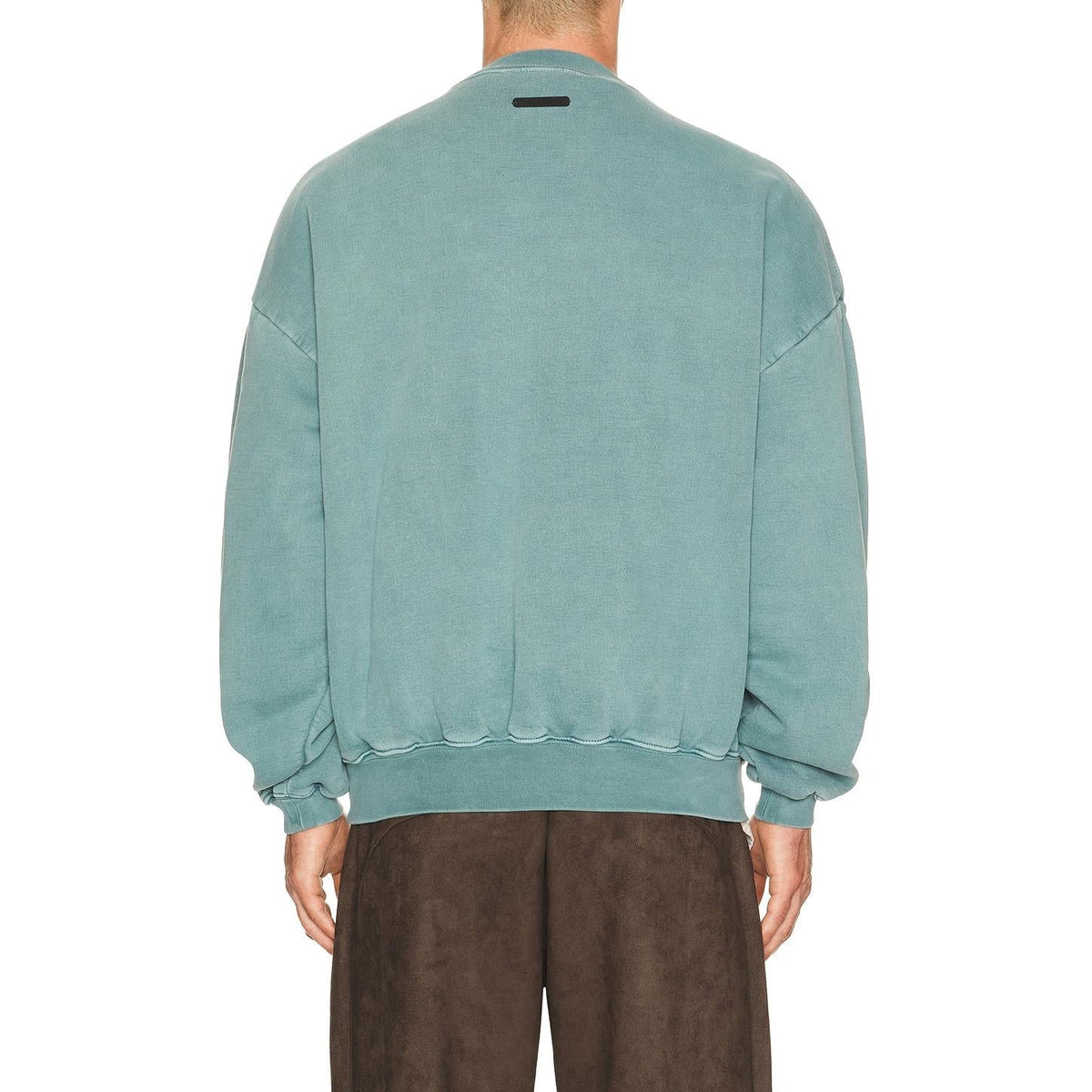 Fear of God Essentials Campus 90's Crewneck Sweatshirt Faded Coastal - Im Your Wardrobe