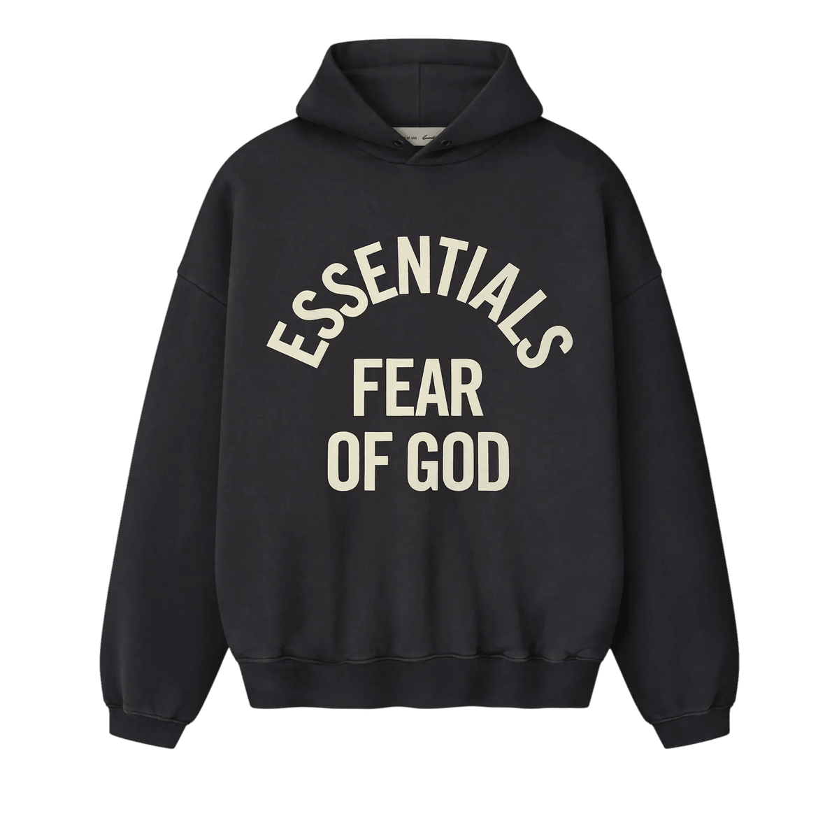 Fear Of God Essentials Campus 90s Hoodie Faded Black - Im Your Wardrobe