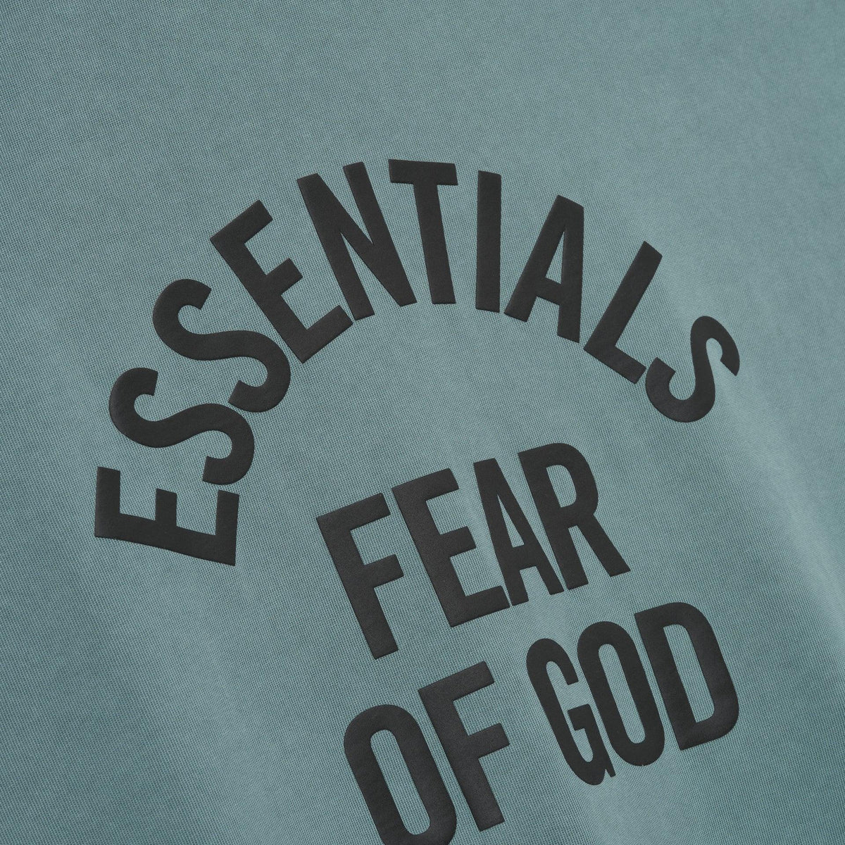 Fear Of God Essentials Campus 90s Long Sleeve Tee Faded Coastal - Im Your Wardrobe