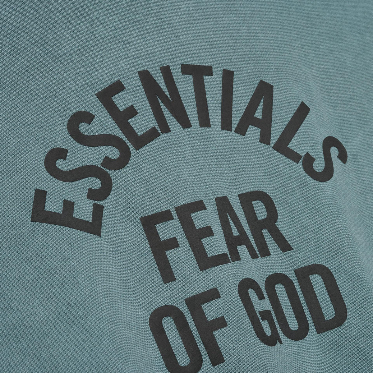 Fear Of God Essentials Campus 90s Short Sleeve Tee Faded Coastal - Im Your Wardrobe
