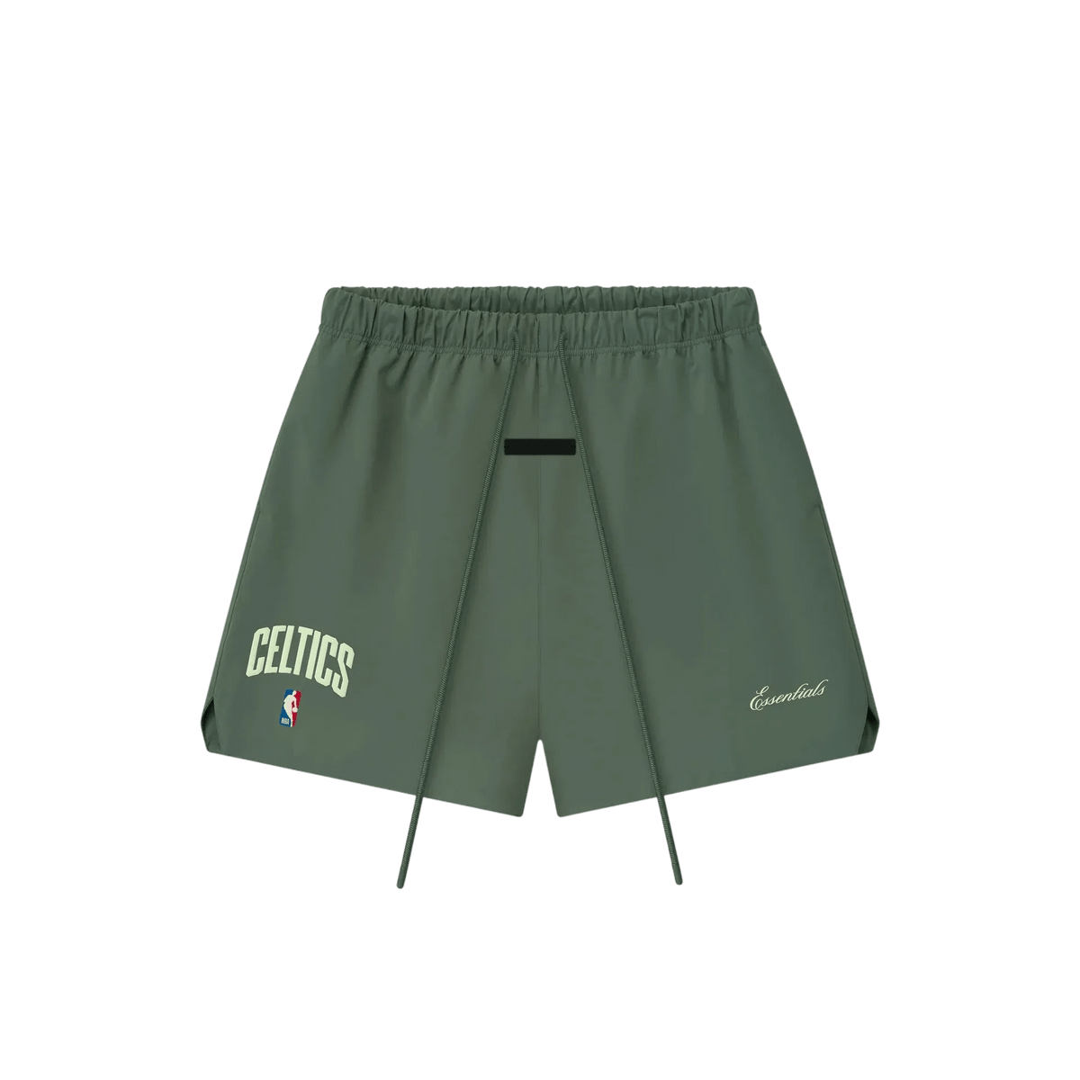 Fear of God Essentials Celtics Classic Short Balsam Green - Im Your Wardrobe