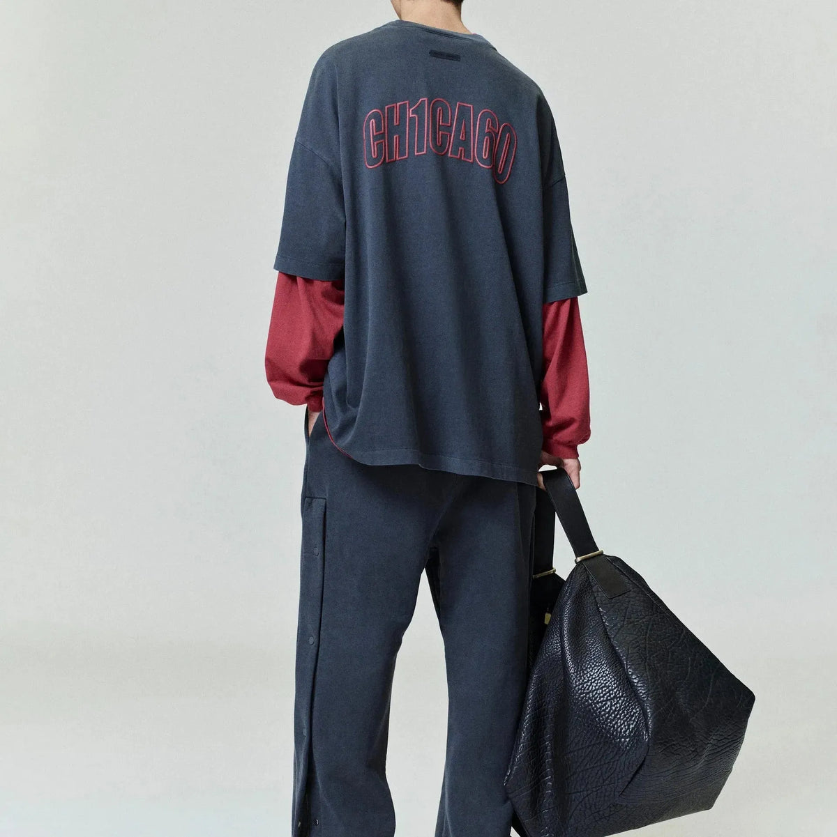Fear of God Essentials Chicago 90s Tee Iron Grey - Im Your Wardrobe