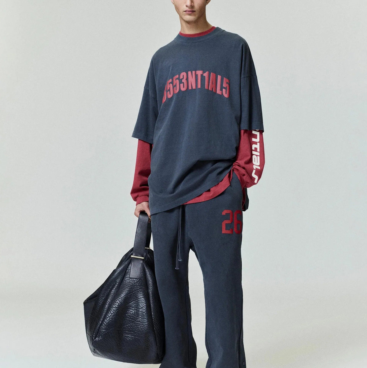 Fear of God Essentials Chicago 90s Tee Iron Grey - Im Your Wardrobe