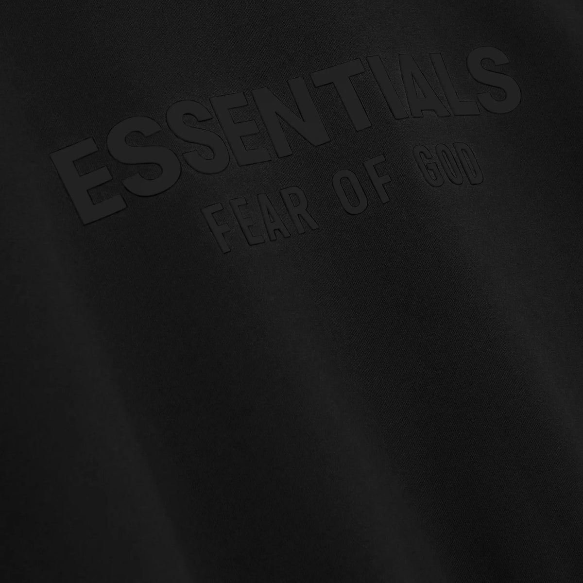 Fear of God Essentials Classic Crewneck Sweatshirt Vintage Black - Im Your Wardrobe