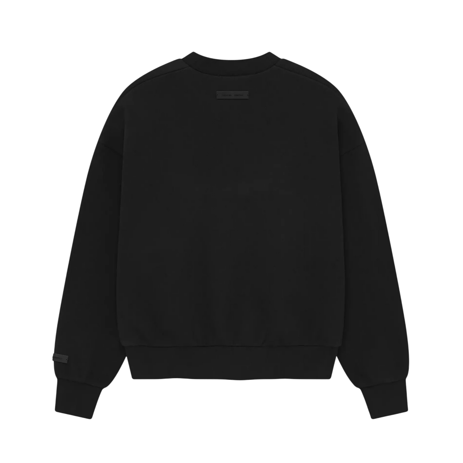 Fear of God Essentials Classic Crewneck Sweatshirt Vintage Black - Im Your Wardrobe