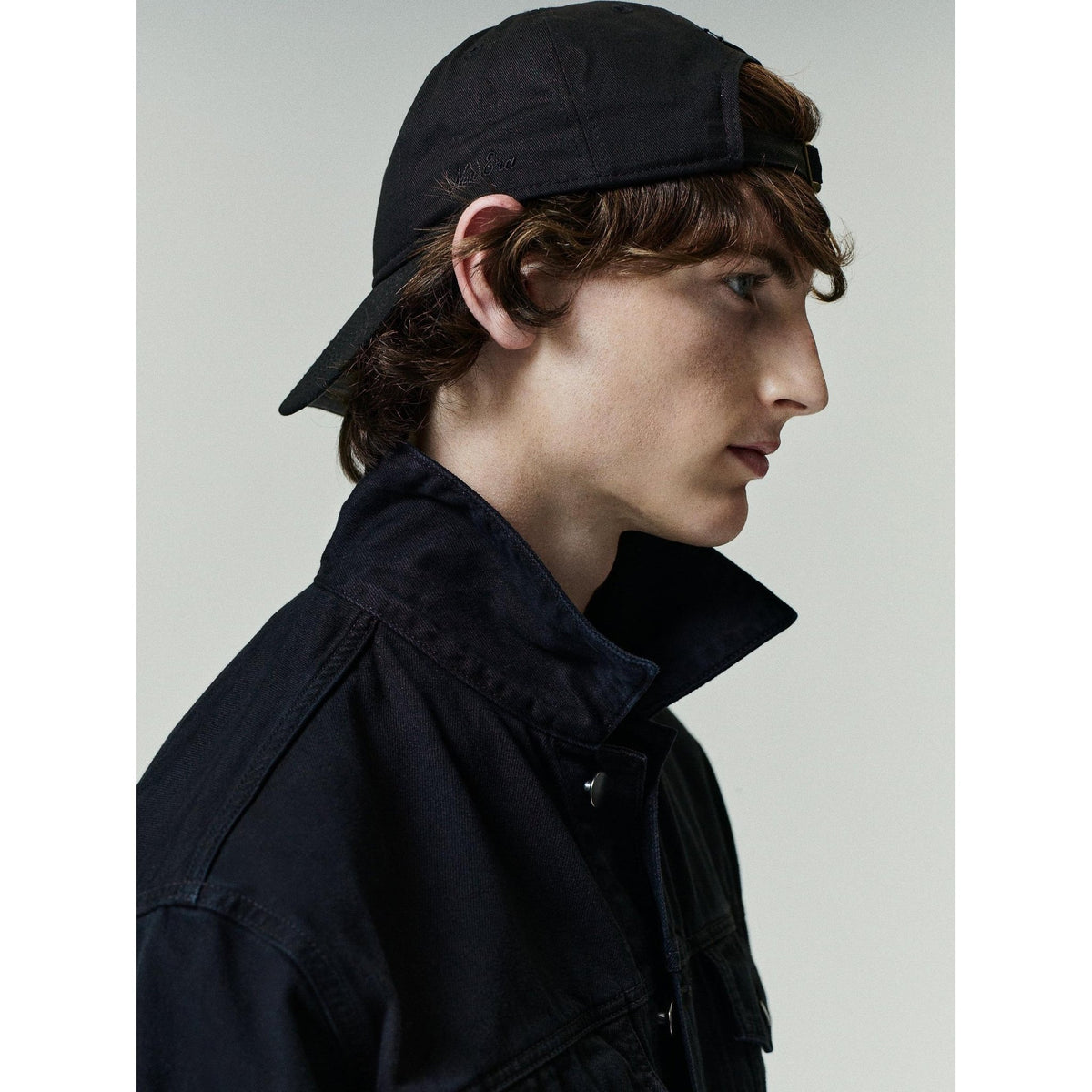 Fear of God Essentials Classic Denim Jacket Overdyed Black - Im Your Wardrobe