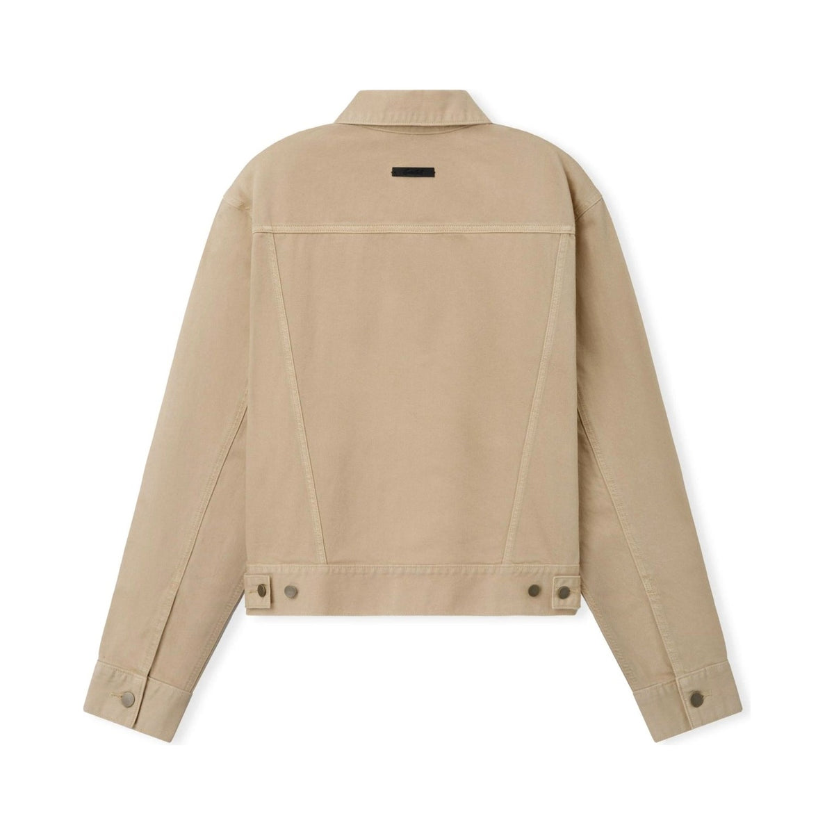 Fear of God Essentials Classic Denim Jacket Overdyed Dune - Im Your Wardrobe